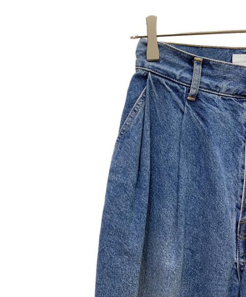 LE CIEL BLEU（ルシェルブルー）LE CIEL BLEU (ルシェルブルー) デニムパンツTailored Peg Jeans（テーラードペグジーンズ インディゴ サイズ:34の古着・服飾アイテム