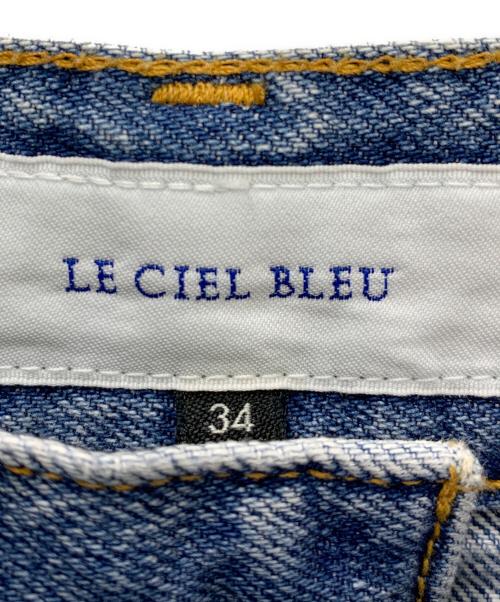 LE CIEL BLEU（ルシェルブルー）LE CIEL BLEU (ルシェルブルー) デニムパンツTailored Peg Jeans（テーラードペグジーンズ インディゴ サイズ:34の古着・服飾アイテム