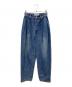 LE CIEL BLEU（ルシェルブルー）の古着「デニムパンツTailored Peg Jeans（テーラードペグジーンズ」｜インディゴ