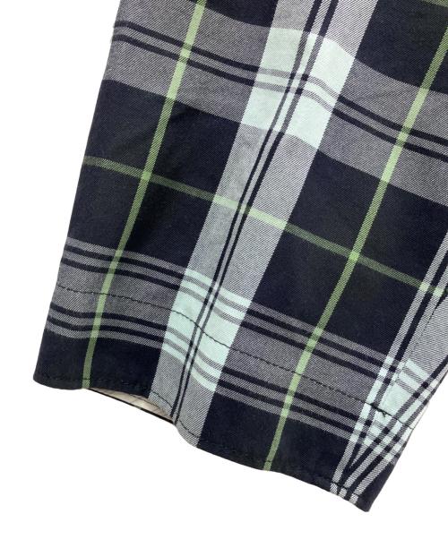 BURBERRY BLUE LABEL（バーバリー ブルー レーベル）BURBERRY BLUE LABEL (バーバリー ブルー レーベル) ノバチェックハーフパンツ グリーン×ブラック サイズ:Ｓの古着・服飾アイテム