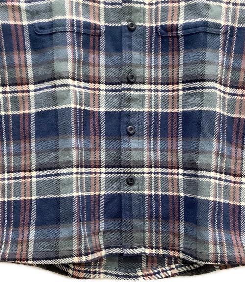 Patagonia（パタゴニア）Patagonia (パタゴニア) フィヨルド・フランネル・シャツ ブルー サイズ:Ｓの古着・服飾アイテム