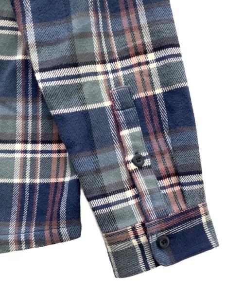Patagonia（パタゴニア）Patagonia (パタゴニア) フィヨルド・フランネル・シャツ ブルー サイズ:Ｓの古着・服飾アイテム