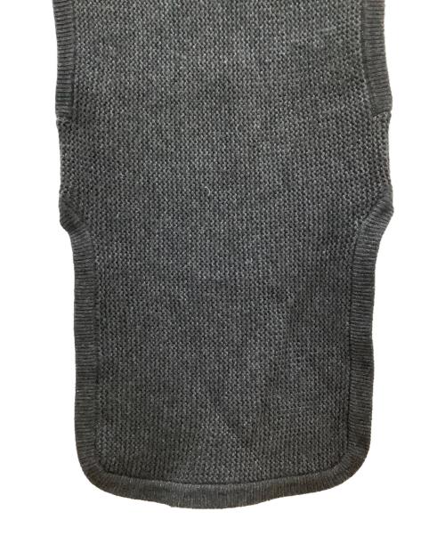 TODAYFUL（トゥデイフル）TODAYFUL (トゥデイフル) ラウンドヘムニットベスト ブラック サイズ:FREE 未使用品の古着・服飾アイテム