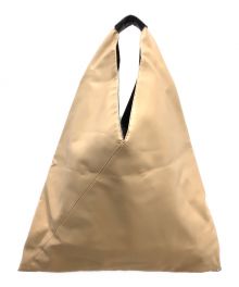MM6 Maison Margiela（エムエムシックスメゾンマルジェラ）の古着「トライアングルトートバッグ」｜ブラウン