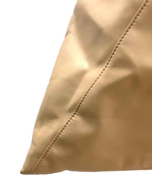 MM6 Maison Margiela（エムエムシックスメゾンマルジェラ）MM6 Maison Margiela (エムエムシックス メゾンマルジェラ) トライアングルトートバッグ ブラウンの古着・服飾アイテム