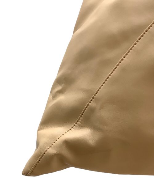 MM6 Maison Margiela（エムエムシックスメゾンマルジェラ）MM6 Maison Margiela (エムエムシックス メゾンマルジェラ) トライアングルトートバッグ ブラウンの古着・服飾アイテム