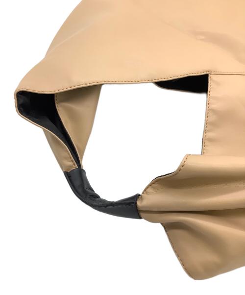 MM6 Maison Margiela（エムエムシックスメゾンマルジェラ）MM6 Maison Margiela (エムエムシックス メゾンマルジェラ) トライアングルトートバッグ ブラウンの古着・服飾アイテム