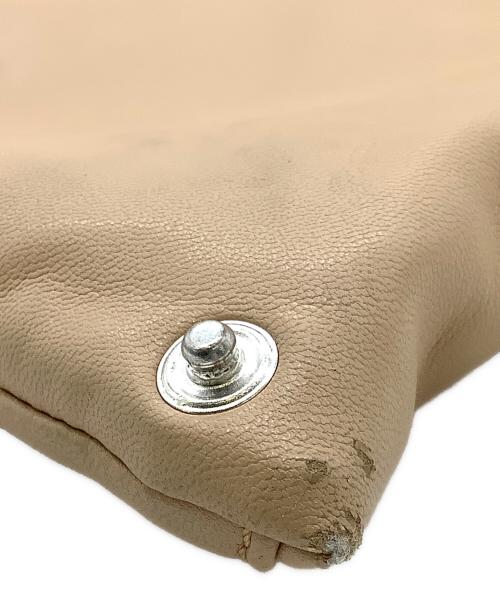 MM6 Maison Margiela（エムエムシックスメゾンマルジェラ）MM6 Maison Margiela (エムエムシックス メゾンマルジェラ) トライアングルトートバッグ ブラウンの古着・服飾アイテム