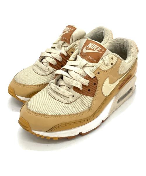 NIKE（ナイキ）NIKE (ナイキ) スニーカー/AIR MAX 90 Caramel ブラウン×ベージュ サイズ:24cmの古着・服飾アイテム