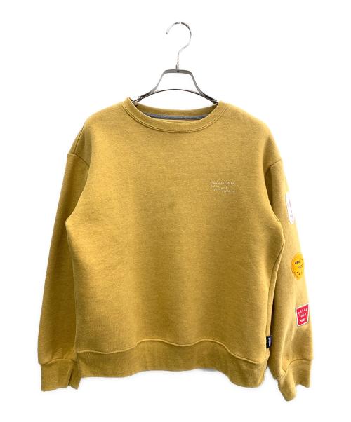Patagonia（パタゴニア）Patagonia (パタゴニア) スウェット イエロー サイズ:XSの古着・服飾アイテム