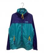 Columbiaコロンビア）の古着「80周年ジャケット」｜ブルー×パープル