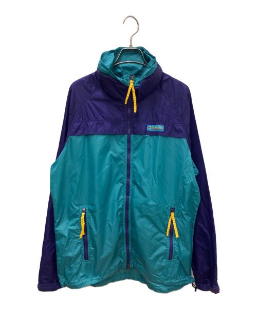Columbia（コロンビア）Columbia (コロンビア) 80周年ジャケット ブルー×パープル サイズ:Lの古着・服飾アイテム