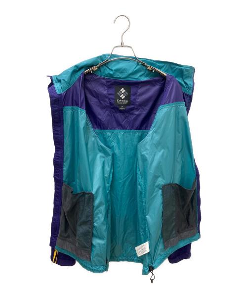 Columbia（コロンビア）Columbia (コロンビア) 80周年ジャケット ブルー×パープル サイズ:Lの古着・服飾アイテム