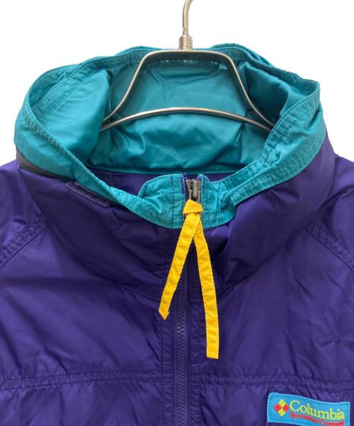 Columbia（コロンビア）Columbia (コロンビア) 80周年ジャケット ブルー×パープル サイズ:Lの古着・服飾アイテム