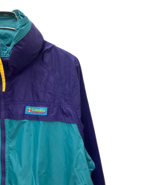 Columbia（コロンビア）Columbia (コロンビア) 80周年ジャケット ブルー×パープル サイズ:Lの古着・服飾アイテム
