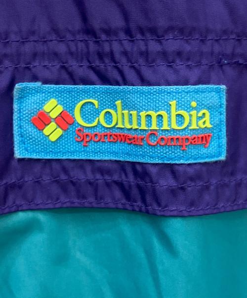 Columbia（コロンビア）Columbia (コロンビア) 80周年ジャケット ブルー×パープル サイズ:Lの古着・服飾アイテム