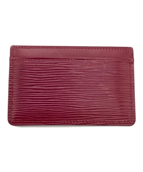 LOUIS VUITTON（ルイ ヴィトン）LOUIS VUITTON (ルイ ヴィトン) ポルトカルト・サーンプル  ボルドーの古着・服飾アイテム