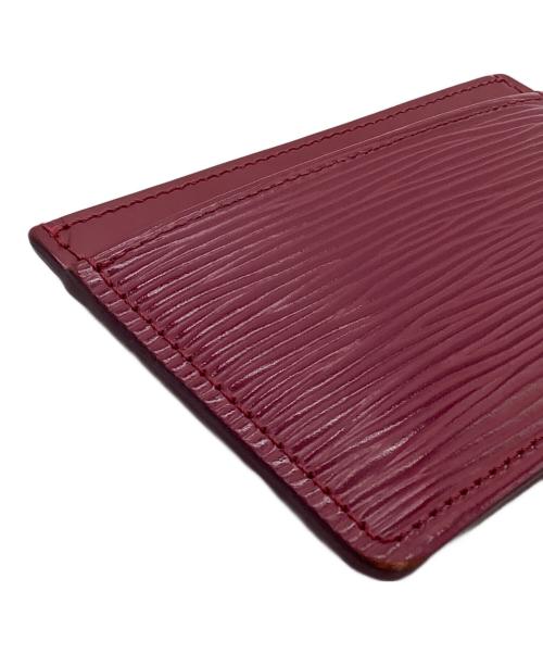 LOUIS VUITTON（ルイ ヴィトン）LOUIS VUITTON (ルイ ヴィトン) ポルトカルト・サーンプル  ボルドーの古着・服飾アイテム