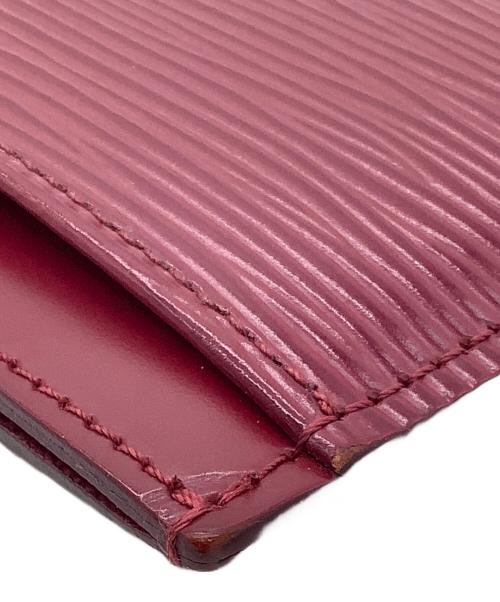 LOUIS VUITTON（ルイ ヴィトン）LOUIS VUITTON (ルイ ヴィトン) ポルトカルト・サーンプル  ボルドーの古着・服飾アイテム