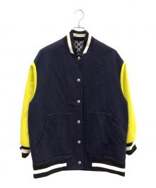 MSGM（エムエスジーエム）の古着「ボンバージャケット」｜ネイビー