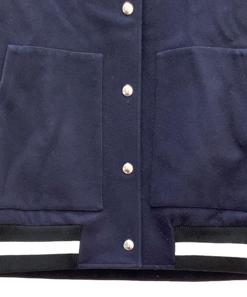 MSGM（エムエスジーエム）MSGM (エムエスジーエム) ボンバージャケット ネイビー サイズ:Ｍの古着・服飾アイテム