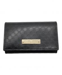GUCCI（グッチ）の古着「GG柄 6連キーケース」｜ブラック