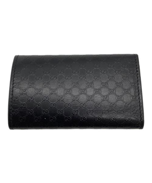GUCCI（グッチ）GUCCI (グッチ) GG柄 6連キーケース ブラックの古着・服飾アイテム