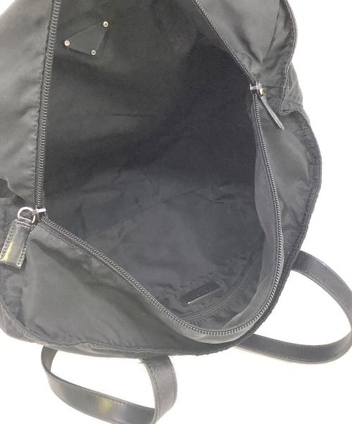 PRADA（プラダ）PRADA (プラダ) ナイロントートバッグ ブラックの古着・服飾アイテム