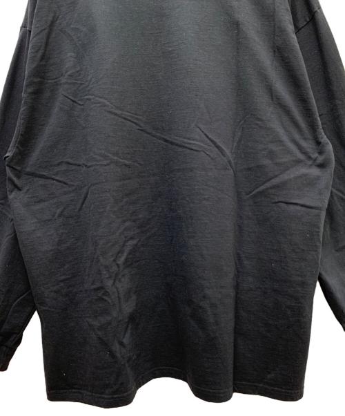 DESCENDANT（ディセンダント）DESCENDANT (ディセンダント) カットソー ブラック サイズ:Lの古着・服飾アイテム