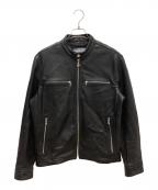MICHAEL KORSマイケル・コース）の古着「シングルライダースジャケット」｜ブラック
