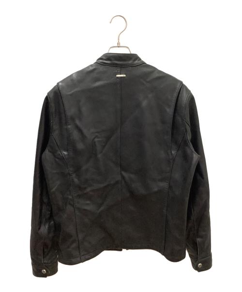 MICHAEL KORS（マイケル・コース）MICHAEL KORS (マイケルコース) シングルライダースジャケット ブラック サイズ:Ｓの古着・服飾アイテム