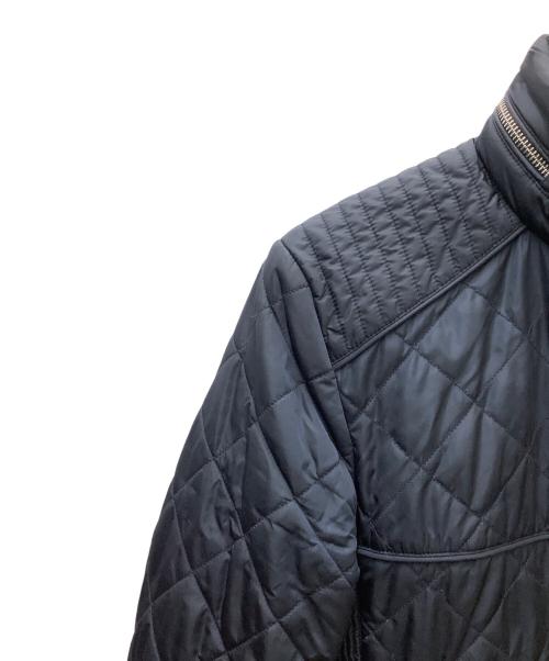 PRADA（プラダ）PRADA (プラダ) キルティングジップアップジャケット ネイビー サイズ:44の古着・服飾アイテム