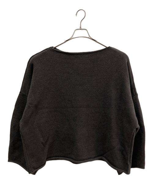 TODAYFUL（トゥデイフル）TODAYFUL (トゥデイフル) ボートネックオーバーニット グレー サイズ:FREEの古着・服飾アイテム