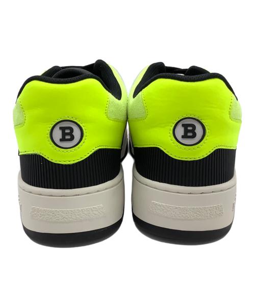 BALLY（バリー）BALLY (バリー) ローカットスニーカー ブラック×グリーン サイズ:8Eの古着・服飾アイテム