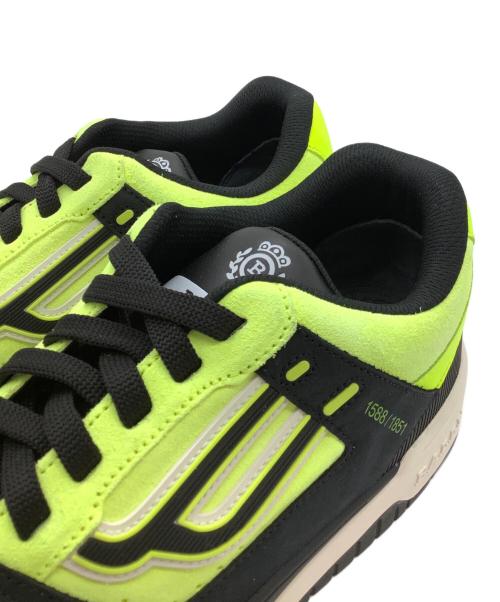 BALLY（バリー）BALLY (バリー) ローカットスニーカー ブラック×グリーン サイズ:8Eの古着・服飾アイテム