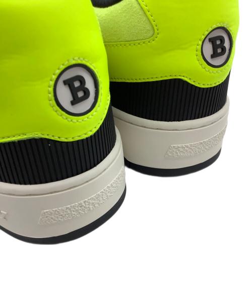 BALLY（バリー）BALLY (バリー) ローカットスニーカー ブラック×グリーン サイズ:8Eの古着・服飾アイテム