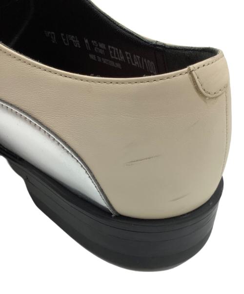 BALLY（バリー）BALLY (バリー) レースアップシューズ ブラック×ホワイト サイズ:23.5の古着・服飾アイテム