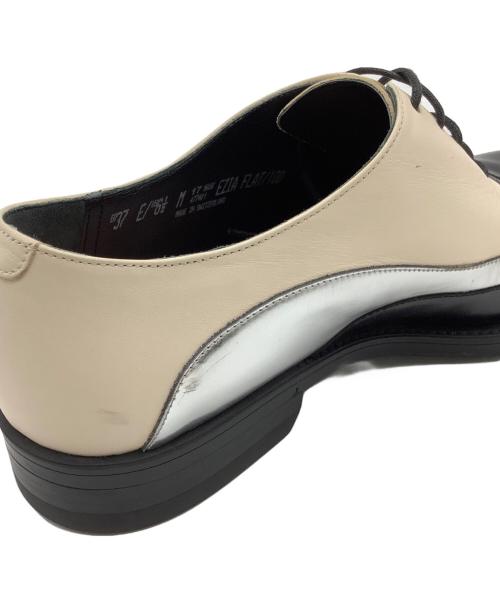 BALLY（バリー）BALLY (バリー) レースアップシューズ ブラック×ホワイト サイズ:23.5の古着・服飾アイテム