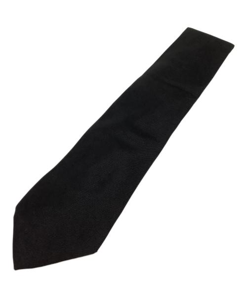 GUCCI（グッチ）GUCCI (グッチ) シルクジャガードネクタイ ブラック サイズ:不明の古着・服飾アイテム