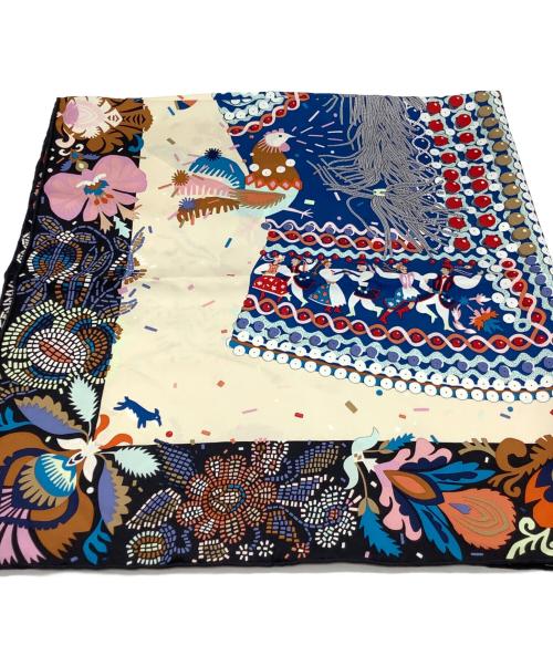 HERMES（エルメス）HERMES (エルメス) シルクスカーフ カレ90の古着・服飾アイテム