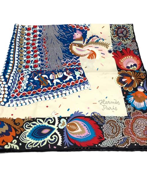 HERMES（エルメス）HERMES (エルメス) シルクスカーフ カレ90の古着・服飾アイテム