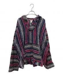 BAJA JACKET（バハジャケット）の古着「BAJA JACKET(バハジャケット)」｜ブラック×パープル