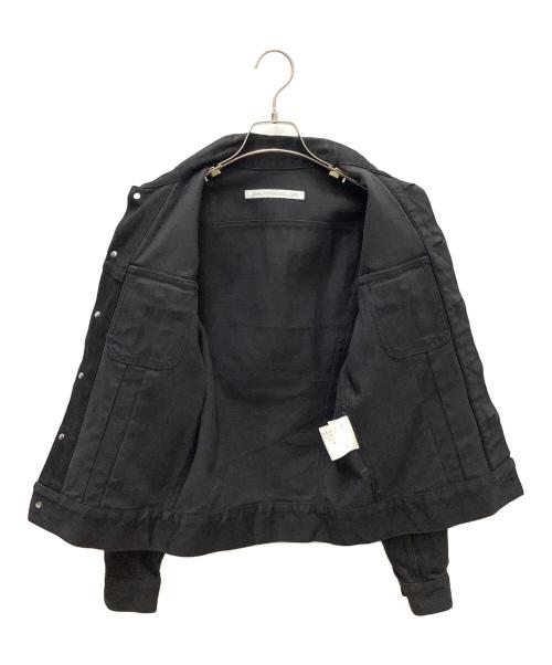 JOHN LAWRENCE SULLIVAN（ジョン ローレンス サリバン）JOHN LAWRENCE SULLIVAN (ジョン ローレンス サリバン) デニムジャケット ブラック サイズ:34の古着・服飾アイテム