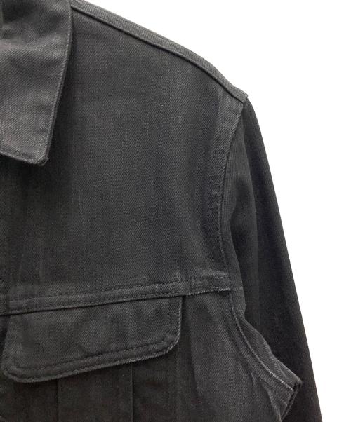 JOHN LAWRENCE SULLIVAN（ジョン ローレンス サリバン）JOHN LAWRENCE SULLIVAN (ジョン ローレンス サリバン) デニムジャケット ブラック サイズ:34の古着・服飾アイテム