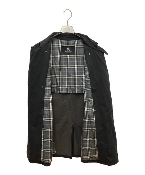 BURBERRY BLACK LABEL（バーバリーブラックレーベル）BURBERRY BLACK LABEL (バーバリーブラックレーベル) トレンチコート ブラック サイズ:Lの古着・服飾アイテム