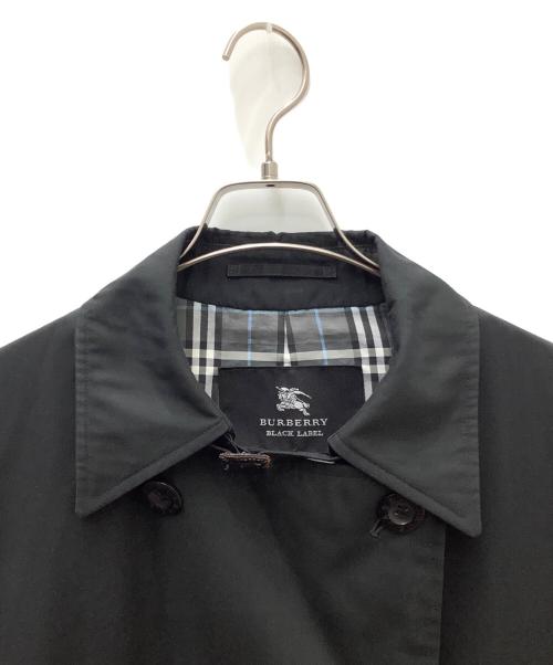 BURBERRY BLACK LABEL（バーバリーブラックレーベル）BURBERRY BLACK LABEL (バーバリーブラックレーベル) トレンチコート ブラック サイズ:Lの古着・服飾アイテム