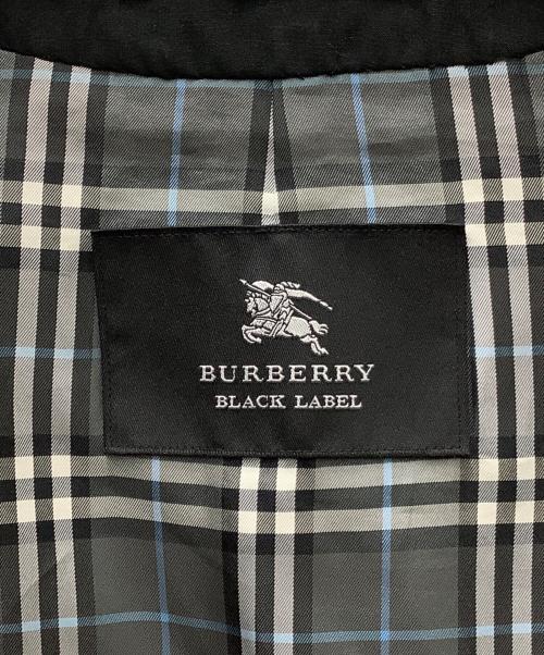 BURBERRY BLACK LABEL（バーバリーブラックレーベル）BURBERRY BLACK LABEL (バーバリーブラックレーベル) トレンチコート ブラック サイズ:Lの古着・服飾アイテム