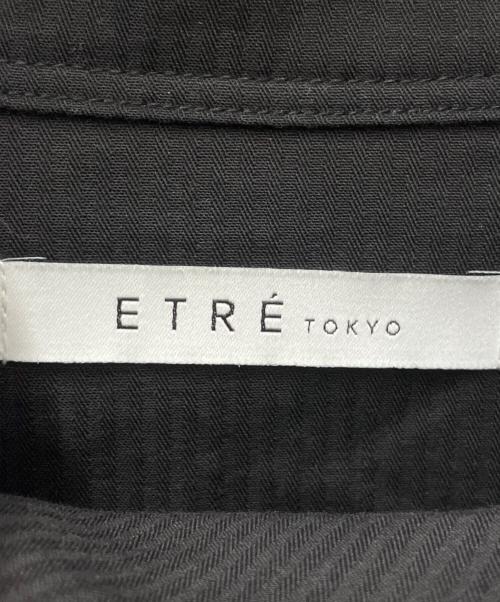 ETRE TOKYO（エトレトウキョウ）ETRE TOKYO (エトレトウキョウ) スプリングコート ブラック サイズ:FREEの古着・服飾アイテム