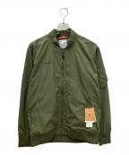 MAMMUTマムート）の古着「ユーティリティボンバージャケット」｜カーキ