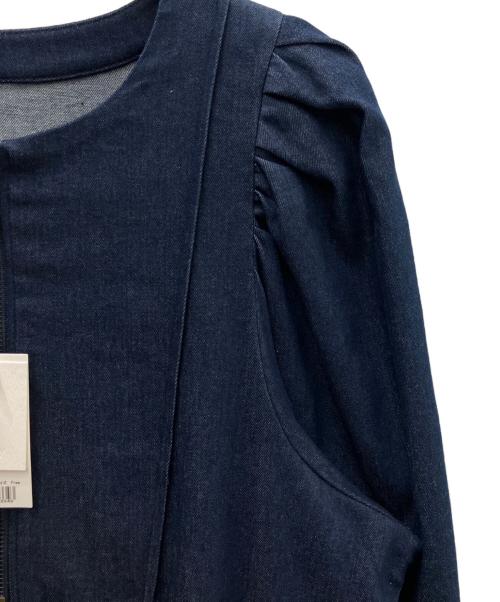 willfully（ウィルフリー）willfully (ウィルフリー) ワンピース ネイビー サイズ:FREEの古着・服飾アイテム